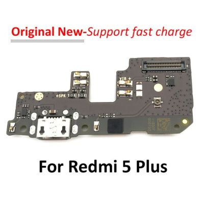 【☊HOT☊】 anlei3 100% ใหม่สำหรับชิ้นส่วนซ่อมบอร์ดเชื่อมต่อแท่นแผงสำหรับชาร์จสายเคเบิลยืดหยุ่น Usb Xiaomi Redmi 5 Plus