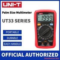 UNI-T Palm Size Multimeter Resistance Measure LCD AC DC 2mF Capacitance NCV Tester Backlight UT33A+ UT33B+ UT33C+ UT33D+