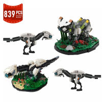 New MOC Game Horizon Zero Dawned Dinosaur Cow-Like Monster Building Blocks Action Figures Machine Dragon Brick Toys For Boys