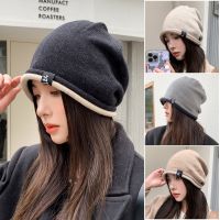 【YD】 Beanie Hat Mens and Womens Knitted Soft Warm Ski