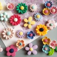 10pcs Candy Flower Frosted Resin Fridge Magnets Creative Korean 3d Magnets Cartoon Magnets Home Decore