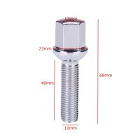 5/10pcs M12x1.5 Car Wheel Bolts Tire Lug Nuts Alloy Screw 40mm Length For Mercedes/Benz CLK W209 1992-2009 Nails  Screws Fasteners