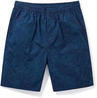 HOLUCE Summer Cotton Mens Short Pants Casual Shorts Men Beach Elastic Waist Plus Size Male Short Causal Clothing (Color : D, Size : XL Code)