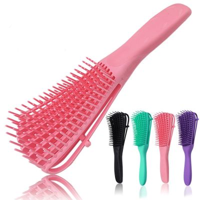 Hair Detangling Brush Eight-Claw Scalp Massage Brush Professional Hairdressing Comb Wet Dry Hairstying Barber Comb Accessories