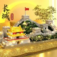 เข้ากันได้กับ LEGO Great Wall splicing bricks Potala Palace architectural model microparticles 61 childrens gift in stock