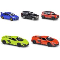 WELLY 1:36 Subaru Impreza WRX STI Cadillac Jeep McLaren alloy car model machine Simulation Collection toy vehicle Gift