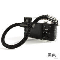 สายรัดข้อมือกล้องไมโครสำหรับ Fujifilm X-T100 X-A7 XT20 X-T30 X100F XA5 XA20 X-E2 XE3พาราคอร์ดจับ X70สายรัดข้อมือถัก
