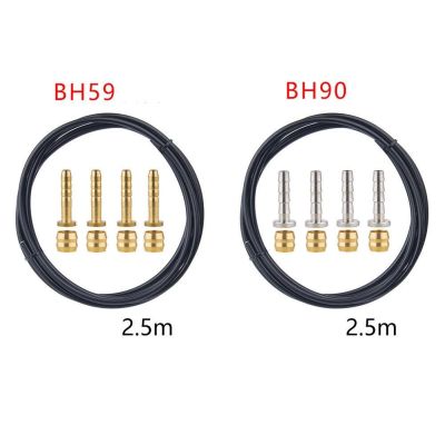 ▦✖ Mountain Bike Disc Brake Oil Needle Tools Bh59/bh90 Nylon Braided Hydraulic Oil Brake Set Bicycle Accessories Dropship