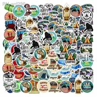 TD ZW 50Pcs Go Camping Stickers Waterproof Decal Laptop Motorcycle Luggage Snowboard Fridge Car Pegatinas