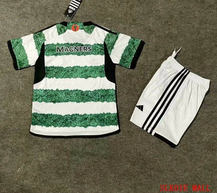 เสื้อ-celtics-อยู่บ้าน23-24ชุดเจอร์ซี่ฟุตบอลคุณภาพไทยสำหรับเด็ก