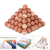 Balls for Closets and Drawers Natural Balls for Clothes Storage 48PCs with 2 Satin Bags