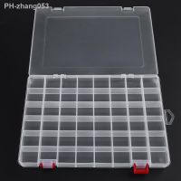 48 Slot Transparent Square Plastic Storage Box Diamond Painting Accessories Tool Nail Art Rhinestone Bead Storage Box