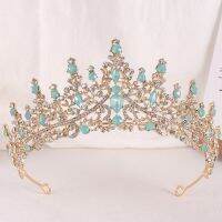 【hot】♈✔  DIEZI Luxury Wedding Hair Accessories Bridal Tiaras Diadem Headbands