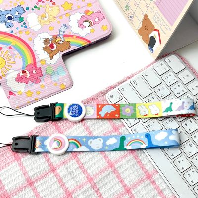 lanyard สายคล้องมือห้อยมือถือลายน่ารัก มี 5 ลาย ไดโน เทีดดี้ โลมา ท้องฟ้า Stickwithme4ev