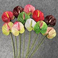 【CC】 Artificial Anthurium Print Highly Wedding Decoration