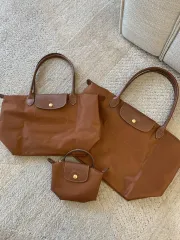 ‼️SALE‼️💯AUTHENTIC ‼️ | ORIGINAL LONGCHAMP LE PLIAGE ORIGINAL POUCH WITH  HANDLE AND SLING