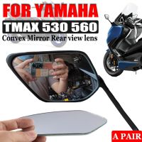 □ สำหรับยามาฮ่า T-MAX TMAX 530 560 TMAX530 TMAX560อุปกรณ์เสริมกระจกนูนเพิ่มการมองเห็นกระจกมองหลังกระจกมองข้าง