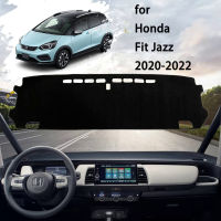 แดชบอร์ด Dashmat เบาะ Sunshade พรมเบาะสำหรับ Honda Fit Jazz GR GS 2020 2021 2022 MK4หลีกเลี่ยง Light Sunshield Mat