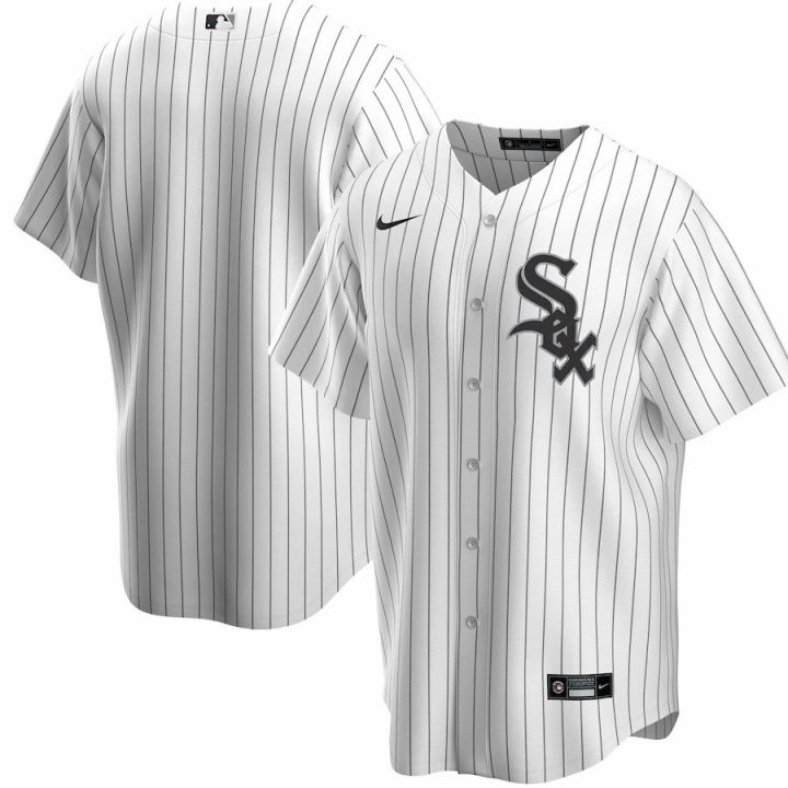 Nike Men's Chicago White Sox Black Cool Base Blank Jersey