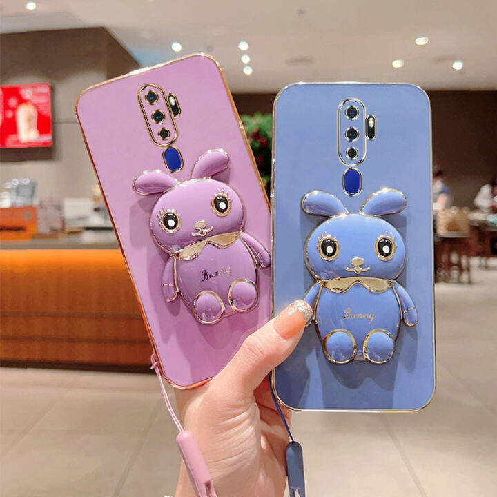 เคสนิ่มสำหรับโทรศัพท์-oppo-a9-2020-2020-a5-oppo-ที่ยึดตัวการ์ตูนกระต่ายกันกระแทกเคสโทรศัพท์โทรศัพท์