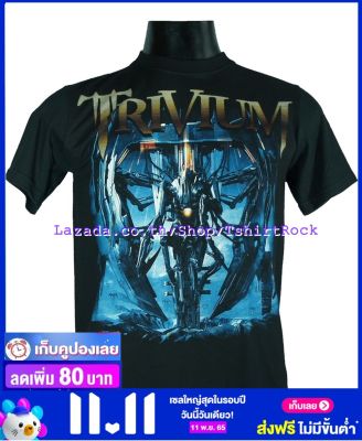 เสื้อวง TRIVIUM เสื้อยืดวงดนตรีร็อค เสื้อร็อค ทริเวียม TVM1346 ส่งจาก กทม.