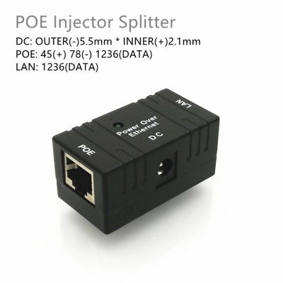 10PCS/LOT Top Quality 10/100Mbps POE Power Over Ethernet RJ45 Injector Splitter Wall Mount Adapter For CCTV IP Camera Networking