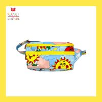 Kloset Etcetera  taffie waist bag sunny กระเป๋าคลอเส็ท กระเป๋าคาดเอว กระเป๋าคาดอก กระเป๋าอเนกประสงค์ กระเป๋าแฟชั่นผู้หญิง กระเป๋าผ้าร่ม