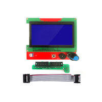 1PCS 2004 LCD 12864จอแสดงผล3D เครื่องพิมพ์ Reprap Smart Adapter Controller Reprap Ramps 1.4 1.6 Mega2560 Board 2004LCD ควบคุม