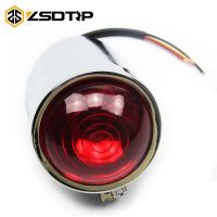 ZSDTRP Moto ไฟ LED กำหนดเองย้อนยุค Fanale Posteriore Bates Freno Posteriore Stop Ligh ต่อ CJ-K750 M72ต่อมอเตอร์ Bmw R12 R71