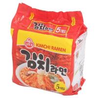 ✨Sale✨ โอโตกิ ราเม็งกึ่งสำเร็จรูป รสกิมจิ 120กรัม x 5 ซอง Ottogi Kimchi Ramyon 120g x 5pcs