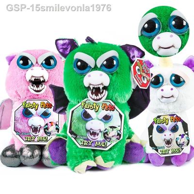 รี้ยวกราด15smilevonla1976 Feisty Pets-หน้าตลกเปลี่ยน Soft Para Crianças Boneca Dragão De Pelúcia Recheada Angry Panda Xmas สำหรับ