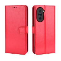 เคสกระเป๋าสตางค์สำหรับ Huawei Nova 10 Pro ฝาปิด PU หนังกลับมีขาตั้งเคสแบบพับปิดได้