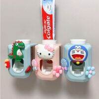 ☼❉☬ Life-365 Automatic Toothpaste Dispenser Holder Wall Mount For Children Cute Cartoon Toothpaste Squeezer Bathroom Accessories