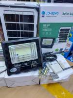 Solar Lights 240W รุ่น JD-8240 ไฟโซล่า ไฟสปอตไลท์ กันน้ำ ไฟ Solar Cell ใช้พลังงานแสงอาทิตย์ ไฟกันน้ำกลางแจ้ง