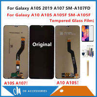 ชุดเซ็นเซอร์จอแสดงผล Lcd แบบสัมผัสหน้าจอ A107fd Sm-a105f A105f สำหรับ A10 Samsung Galaxy/A10s A107