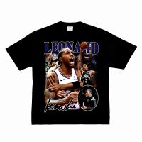 [Yootaaa] เสื้อยืดแขนสั้น ผ้าฝ้าย ทรงหลวม ลาย NBA Kawhi Leonard สไตล์ฮิปฮอป 2022