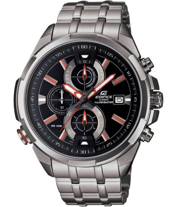 Casio watch Efr5361A4 Chronograph, water resistance 100M Illuminator