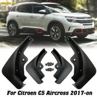 แผ่นโคลนหลังด้านหน้าสำหรับ Citroen C5 Aircross 2017 2018 2019 2020แผ่นกันโคลนล้อรถยนต์พนังบังโคลน O/ หมายเลข OEM: 1636054780