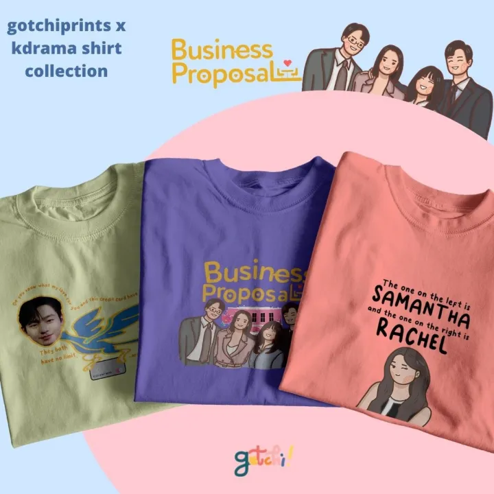 Business Proposal Kdrama Shirt Merchandise Lazada PH