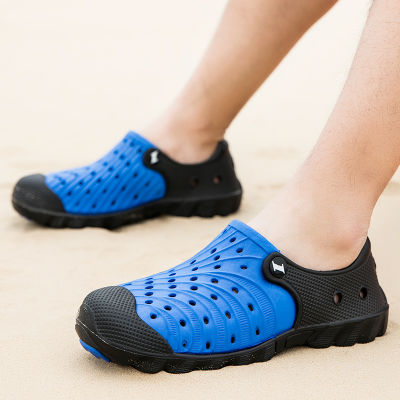 รองเท้าแตะ Sukan Lelaki Musim Panas Selipar untuk Lelaki Luar Pantai Kasut Kasut Air Kasut Menyelam Kasut Berenang Croc Lelaki