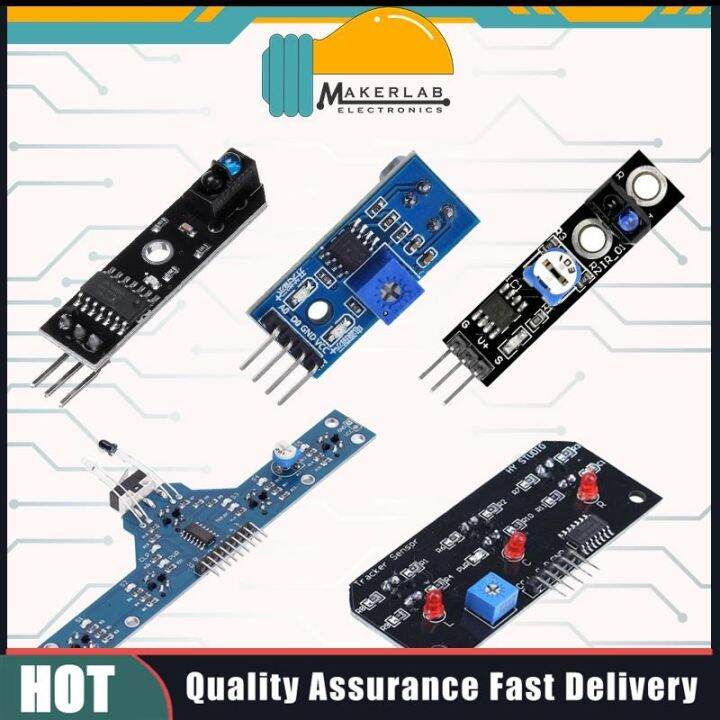 1 Channel 3 Channel 5 Channel Line Tracking Sensor Module for Arduino ...
