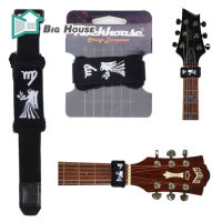 BigHouse กีตาร์ Fret Strings Mute Dampeners สายคล้อง Anti-Noise Anti-Whistle กีตาร์ไฟฟ้าเบส Muting เข็มขัดอุปกรณ์เสริม