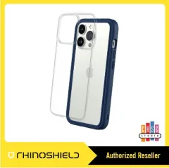 RHINOSHIELD CrashGuard NX Modular Bumper Case with Black Frame + Rim & 3X Buttons for Apple iPhone 12/12 Pro