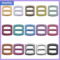 MUMU 10pcs ใหม่ล่าสุด ของเล่นยัดไส้ Mini Ultra-small หัวเข็มขัดตุ๊กตา DIY หัวเข็มขัดไตรไกลด์ อุปกรณ์เสริมกระเป๋าตุ๊กตา ปุ่มเข็มขัด