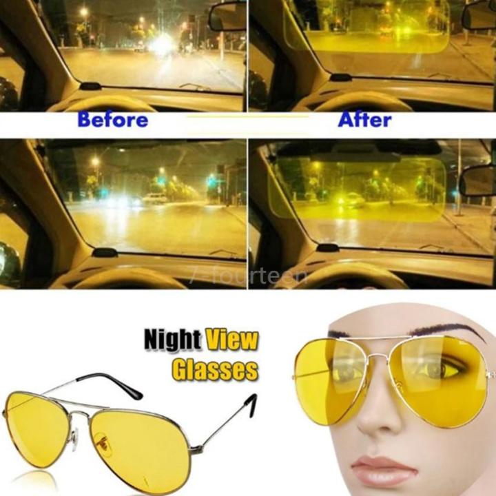 songkran-festival-promotions-อันดับ-1-เน้นกลางคืนโดยเฉพาะ-night-vision-view-glasses-ที่สุดแห่งการมองเห็นในเวลากลางคืน-รูปทรงใหม่-hd-avaitor-ทันสมัย-ใส่ง่ายทุกรูปหน้า