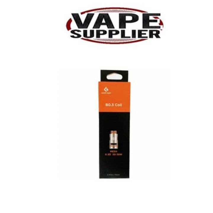 AEGIS BOOST COIL (BO.3 MESH 0.3ohm 3038W) Coil for MTL DTL Lazada PH