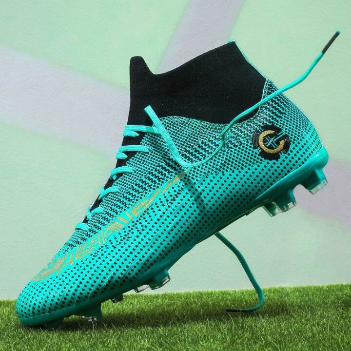 【บางกอกสปอต】🛒 รองเท้าสตั๊ด CR7 Soccer Shoes 3544 FG รองเท้าฟุตบอล ร