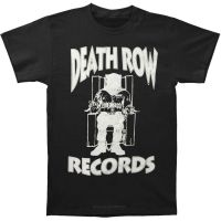 เสื้อยืดพิมพ์ลายแฟชั่น เสื้อยืด ผ้าฝ้าย พิมพ์ลายโลโก้ Death Row Records สีขาว แฟชั่นฤดูร้อน สําหรับผู้ชาย  51T7