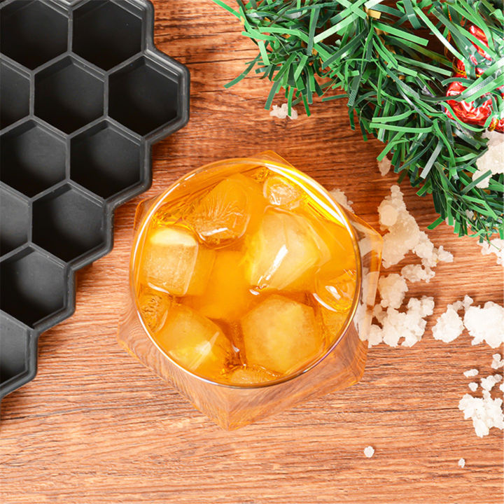 37-ice-cube-molds-ice-cube-tray-removable-ice-cube-tray-ice-cube-tray-with-lid-silicone-small-ice-cube-tray-small-ice-cube-tray-hexagon-ice-cube-tray-37-ice-cube-molds-stackable-ice-cube-molds-honeyco