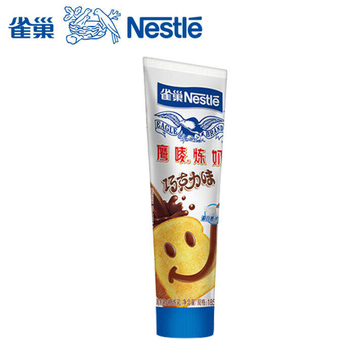 Nestle eagle mark condensed milk chocolate flavor 185g dessert toast